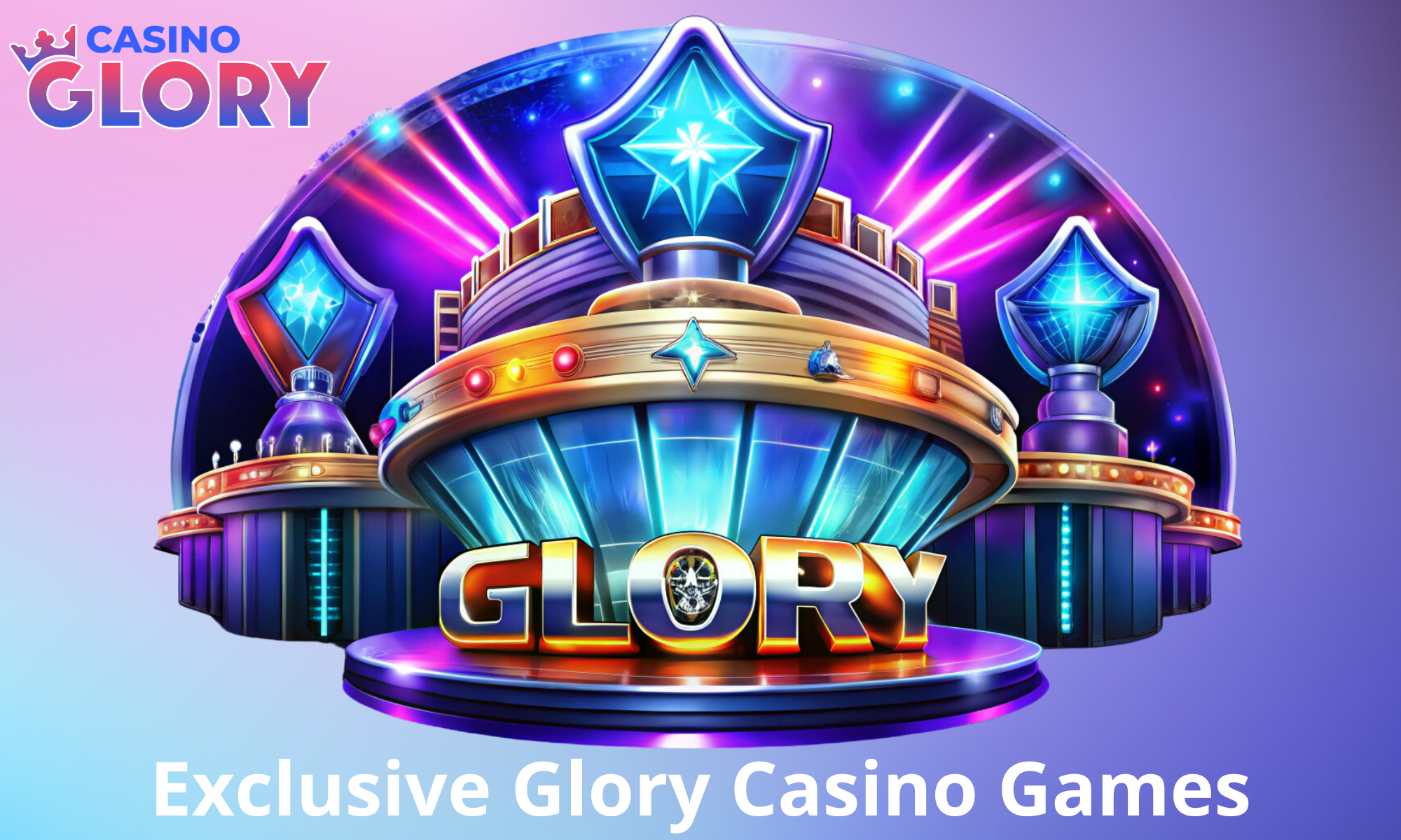 Another feature of Glory Casino is unique games developed by its own team