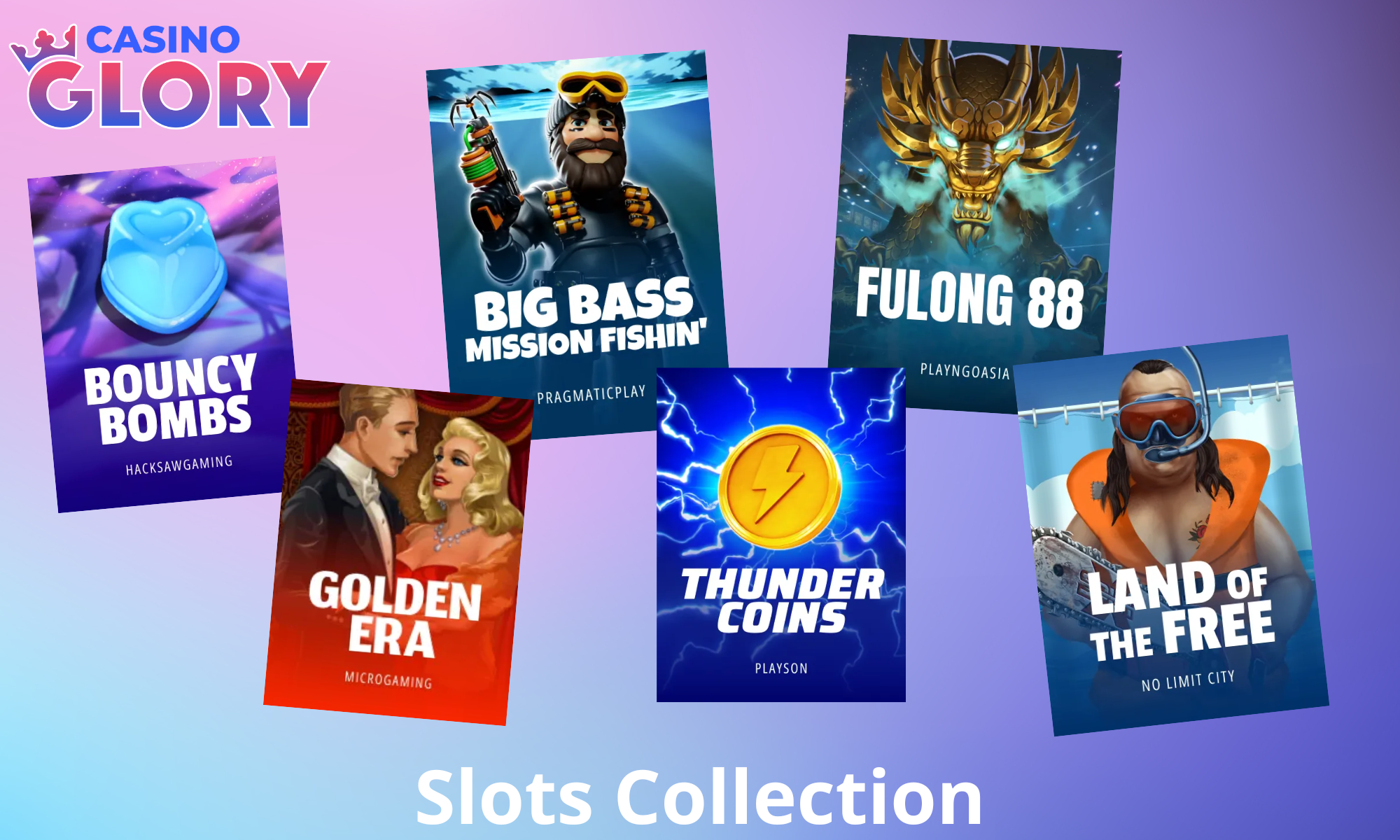 Glory Casino - offers a wide range of slot machines